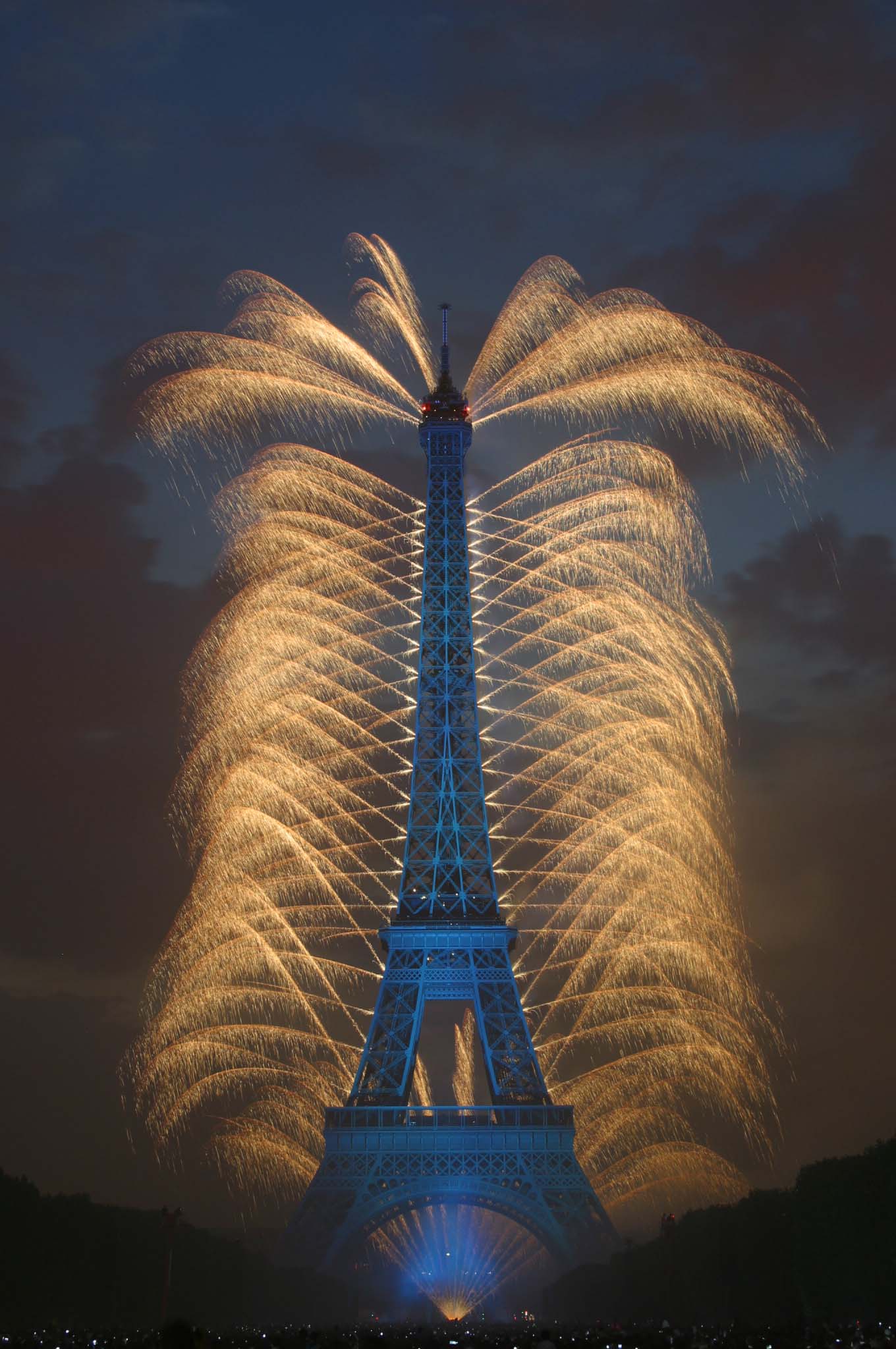 Tour Eiffel cendre